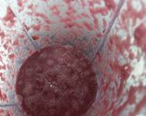 A picture of step 1 of Pomegranate beetroot spinach juice.