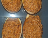 Foto del paso 5 de la receta: Berenjenas rellenas de carne picada