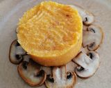 Foto del paso 8 de la receta: Parmentier de calabaza con champiñones y huevo poché