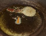 A picture of step 1 of Paneer Kaju Curry.