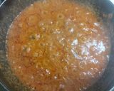 A picture of step 6 of Chicken kababs with gravy.