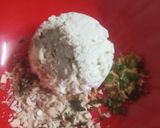 A picture of step 3 of Hara bhara kebab.