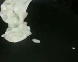 A picture of step 7 of Suji chilla.