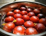 A picture of step 5 of Gulab jamun.