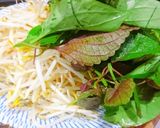 Hình bước làm 1 của món Bánh ướt chả cá