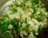 Foto del paso 2 de la receta: Pisto de bacalao con huevos fritos