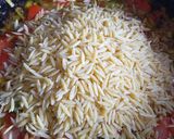 Foto del paso 3 de la receta: Orzo vegano con verduras y milanesa vegetal sabor no pollo