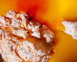 A picture of step 4 of Custard Powder Halwa.