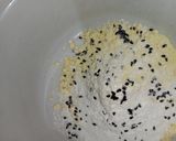 A picture of step 3 of Bok phool or heron flower Pakoda.