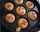 A picture of step 2 of Atta Muffin (In Appe pan).