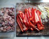 Hình bước làm 1 của món Gà xào sả ớt
