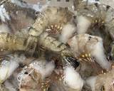 รูปขั้นตอนการทำที่ 1 ของ หน่อไม้ฝรั่งผัดกุ้ง