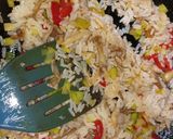 Foto del paso 5 de la receta: Salteado de arroz y hongos gírgolas