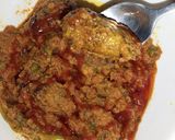 A picture of step 9 of Badaami gola kabab salan.