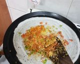 A picture of step 4 of Mumbai Jini dosa.