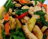 รูปขั้นตอนการทำที่ 6 ของ ไก่ผัดขี้เมา