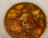 Hình bước làm 3 của món Bò kho cốt dừa