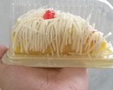 Foto langkah ke 15 dari resep Cheddar cheese cake (dengan oven tangkring).