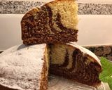 Foto del paso 17 de la receta: Bizcocho cebra de chocolate y naranja