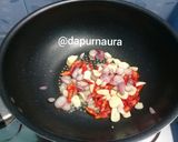 Foto langkah ke 2 dari resep Oseng Kecambah Tahu Tanggal Tua.