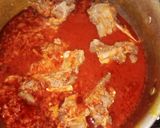A picture of step 4 of Tuwon Shinkafa with Egusi Soup.