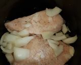 A picture of step 2 of My Tomato Chicken,Bacon & Onion dish. 😊.