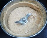 A picture of step 5 of Adadiya Ladwa or Urad dal Halwa.