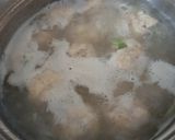 Foto langkah ke 6 dari resep Canederli Knödel (Sup Kaldu Bakso ala Swiss, Jerman,Austria atau Italia Utara)versi halal.