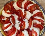 Une image de l'étape 2 de Tarte tomate/chèvre 🍅.