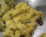A picture of step 3 of Green Papaya Sabzi.