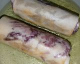 รูปขั้นตอนการทำที่ 4 ของ ปอเปี๊ยะมันม่วงเผือก | Crispy Purple Sweet Potato and Taro Spring Rolls