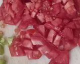 A picture of step 2 of Egg keema / burji.