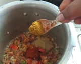 A picture of step 2 of Masala Lobia Black Eyed Beans Direct In Cooker.