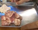 รูปขั้นตอนการทำที่ 1 ของ Oyakodon โอยาโกะด้ง ข้าวหน้าไก่และไข่