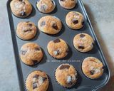 Une image de l'étape 8 de Madeleines au chocolat.