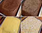 Foto del paso 11 de la receta: Bizcocho húmedo de cacao con cobertura de natillas 🍰🍫🍦