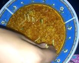 A picture of step 13 of Daal Mash.