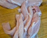 Foto del paso 7 de la receta: Salteado de tiras de cerdo con pak choi