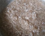 A picture of step 2 of Thenga/Coconut Burfi.
