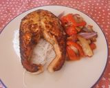 Foto del paso 6 de la receta: Salmón a la plancha con marinado de miso blanco, lima y jengibre