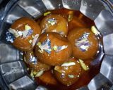 A picture of step 8 of Gulab Jamun.