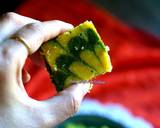 Designer spinach dhokla recipe step 4 photo