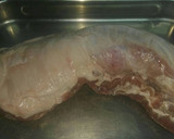 Foto del paso 1 de la receta: Lomo de cerdo al horno, con salsa de especias y vino blanco