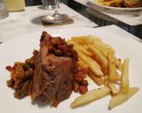 Foto del paso 6 de la receta: Bondiola con verdura y papas bastón