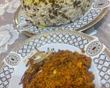 عکس مرحله 1 از دستور عدس پلو خاص من☘️😋