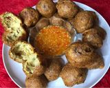 Foto langkah ke 9 dari resep Bakso Goreng Ayam Udang.