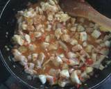 Foto del paso 4 de la receta: Pulpo guisado con crema de coco