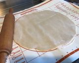 Une image de l'étape 1 de Tarte poires et amandes (pâte brisée au saindoux).