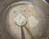 A picture of step 4 of White sauce pasta.