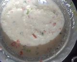A picture of step 2 of Suji Uttapam.